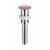 [428919] Донный клапан Ceramica Nova CN2000MP, без перелива, керамическая накладка, цвет розовый матовый +2790 ₽