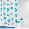 [528871] Штора для ванной комнаты Ridder Fleur 180 x 200 см, голубой, 47353 +4145 ₽