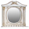 [155481] Зеркало Atoll Napoleon-195 91,5*94,5 cм, dorato (белый жемчуг/патина золото) +22395 ₽