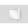 [238301] Зеркальный шкаф Am.Pm Sensation M30MCL0801WG, цвет - белый глянец, с подсветкой, левый, 80 см +282290 ₽