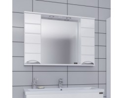 [321468] Зеркальный шкаф СаНта Родос 100 106018, с подсветкой +10700 ₽