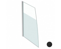 [614827] Шторка на ванну Jacob Delafon Serenity 145 x 90 см, матовое стекло, профиль черный, E4933-BL +31390 ₽