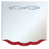 [164406] Зеркало Bellezza ВЕРСАЛЬ 100, с внутренней подсветкой, цвет - красный, 99,5*80*3,5 см +14183 ₽