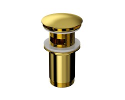 Донный клапан WHITECROSS A706GL для умывальника, клик-клак (золото) +1698 ₽