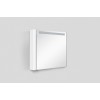 [238303] Зеркальный шкаф Am.Pm Sensation M30MCR0801WG, цвет - белый глянец, с подсветкой, правый, 80 см +282290 ₽
