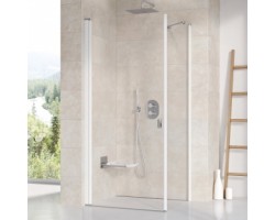 [334263] Душевой уголок Ravak Chrome CRV1+CPS, 80 x 80 см, профиль белый, витраж транспарент, 1QV40101Z1/9QV40100Z1 +84960 ₽