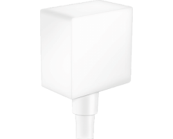 [335738] Шланговое подсоединение Hansgrohe FixFit Square, белый матовый, 26455700 +4520 ₽