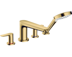 [336415] Смеситель Hansgrohe Talis E 71748990 для ванны, золото +70080 ₽