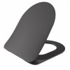 [358448] Крышка-сиденье Creavit KC4080(KC4080.ANM) для унитаза, Soft Close, дюропласт, ультратонкая, цвет антрацит +11864 ₽