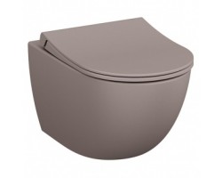 [372667] Чаша безободкового унитаза Vitra Sento 7748B050-0101, матовый минк +49880 ₽