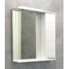 [432839] Зеркальный шкаф Comfortу Модена M-75, с подсветкой, белый матовый, 00-00001640 +12600 ₽