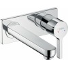 [464059] Смеситель для раковины Hansgrohe Metris S, хром глянцевый, 31163000 +37150 ₽