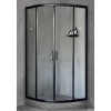 [498575] Душевой уголок Royal Bath HKD, 90 x 90 x 185 см, стекло прозрачное, профиль черный, RB90HKD-T-BL +28975 ₽