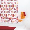 [518963] Штора для ванной комнаты Ridder Lovely 180 x 200 см, красный, 42360 +5238 ₽