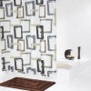 [522027] Штора для ванной комнаты Ridder Pattern 180 x 200 см, бежевый/коричневый, 32388 +2068 ₽
