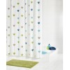 [522035] Штора для ванной комнаты Ridder Lilla 180 x 200 см, белый/зеленый, 32660 +2295 ₽