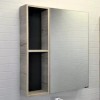 [546447] Зеркальный шкаф Comfortу Порто-75, без подсветки, дуб дымчатый, 00-00009234 +10400 ₽