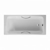 [81597] Чугунная ванна Jacob Delafon Parallel, 150 x 70 см, ножки в подарок, цвет белый, E2949-00 +97000 ₽