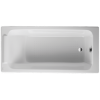 [81598] Чугунная ванна Jacob Delafon Parallel E2946-00 150 x 70 см, со сливом-переливом и ножками +84849 ₽
