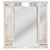 [155723] Зеркальный шкаф Atoll Barcelona-195 92*96 cм, rame (белое дерево медь) +26128 ₽