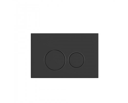Кнопка смыва TOKITO TATSUMAKI ROUND BLACK пластик, черный (TOK-TATSUMAKI-RD-BL)
