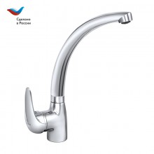 ДАЧА Смеситель для мойки с высоким изливом, одноручный, СЛАВЕН, В22