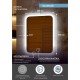 Зеркало Glamour LED 600x800