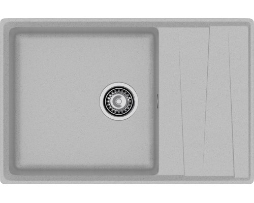 GRANFEST Мойка композит LEVEL, GF-LV-760L, чаш+кр 760*500, серый GRANFEST Мойка композит LEVEL, GF-LV-760L, чаш+кр 760*500, серый