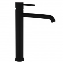 Смеситель высокий для раковины чаши ODISEA 390201NM матовый черный