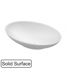 Умывальник WHITECROSS Lessi 60x36 (белый мат) иск. камень
