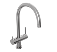 Смеситель для кухни Abelsberg Aera AWF70029CH c возможностью подключения фильтра для воды, цвет глянцевый хром