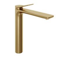 Смеситель для раковины Abelsberg Intensa EGF23521BG высокий, королевское золото