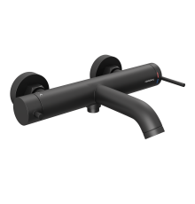 Смеситель для ванны и душа Abelsberg Fluida ERF22516MB, вулканический черный