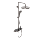 Душевая система Abelsberg Lineara SNS52790BN термостат, полка, д/душа, титан
