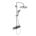 Душевая система Abelsberg Lineara SNS52790CH с термостатом и полкой для душа, глянцевый хром Душевая система Abelsberg Lineara SNS52790CH с термостатом и полкой для душа, глянцевый хром