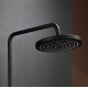 Душевая система Abelsberg Perfecta SNS61102MB термостат, д/ванны и душа, вулканический черный