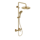 Душевая система Abelsberg Perfecta SNS61102BG термостат, д/ванны и душа, королевское золото