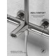 Душевая система Abelsberg Perfecta SNS61102CH термостат, д/ванны и душа, глянцевый хром