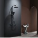 Душевая система Abelsberg Perfecta SNS61102MB термостат, д/ванны и душа, вулканический черный