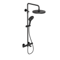 Душевая система Abelsberg Perfecta SNS61102MB с термостатом для ванны и душа, вулканический черный Душевая система Abelsberg Perfecta SNS61102MB с термостатом для ванны и душа, вулканический черный