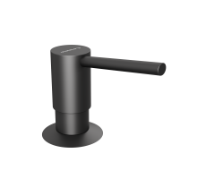 Дозатор для моющего средства Abelsberg SPP70017MB, цвет вулканический черный