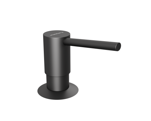 Дозатор д/моющего средства Abelsberg SPP70017MB, цвет вулканический черный