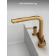 Смеситель д/кухни Abelsberg Pura UVF70929BG с фильтром д/воды, цвет королевское золото