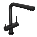 Смеситель для кухни Abelsberg Pura UVF70929MB с возможностью подключения фильтра для воды, вулканический черный Смеситель для кухни Abelsberg Pura UVF70929MB с возможностью подключения фильтра для воды, вулканический черный