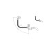Слив перелив на ванну полуавтомат ALLENDORF AD-7707 Brushed Nickeld