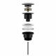 Донный клапан с грязеуловителем ALLENDORF AD-7701 Matt Black
