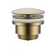 Донный клапан с грязеуловителем ALLENDORF AD-7701 Matt gold
