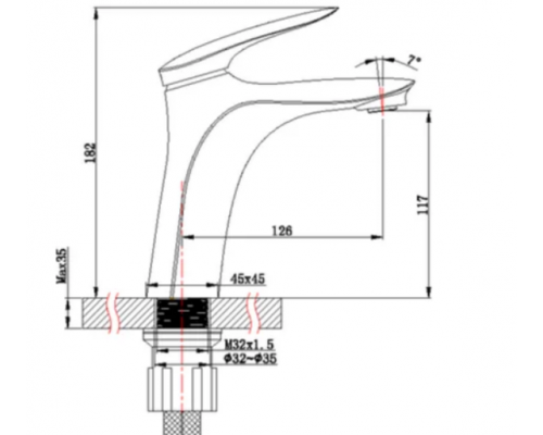 Комплект мебели Art Decco Andy AAN12W11D2MF, 120 см, белый дуб