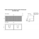 Комплект мебели Art Decco Andy AAN12W11D2M0, 120 см, белый дуб