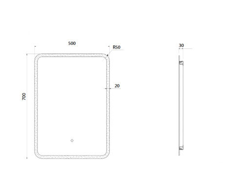 Комплект мебели Art Decco Andy AAN12W11D2M0, 120 см, белый дуб